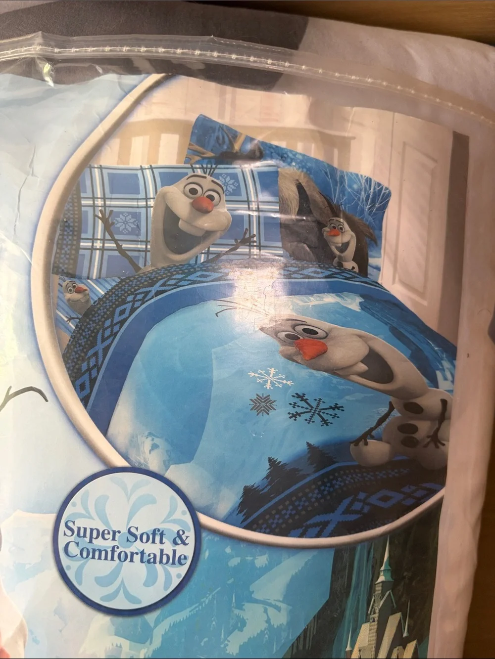 NIB• Disney Frozen OLAF Twin/Full Comforter | 72”x86”